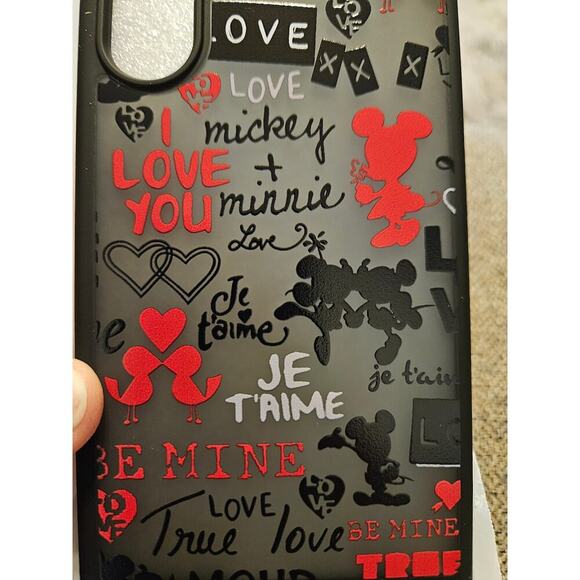 Yueergur Translucent Mickey and Minnie Samsung S24 Ultra Case - Picture 3 of 4